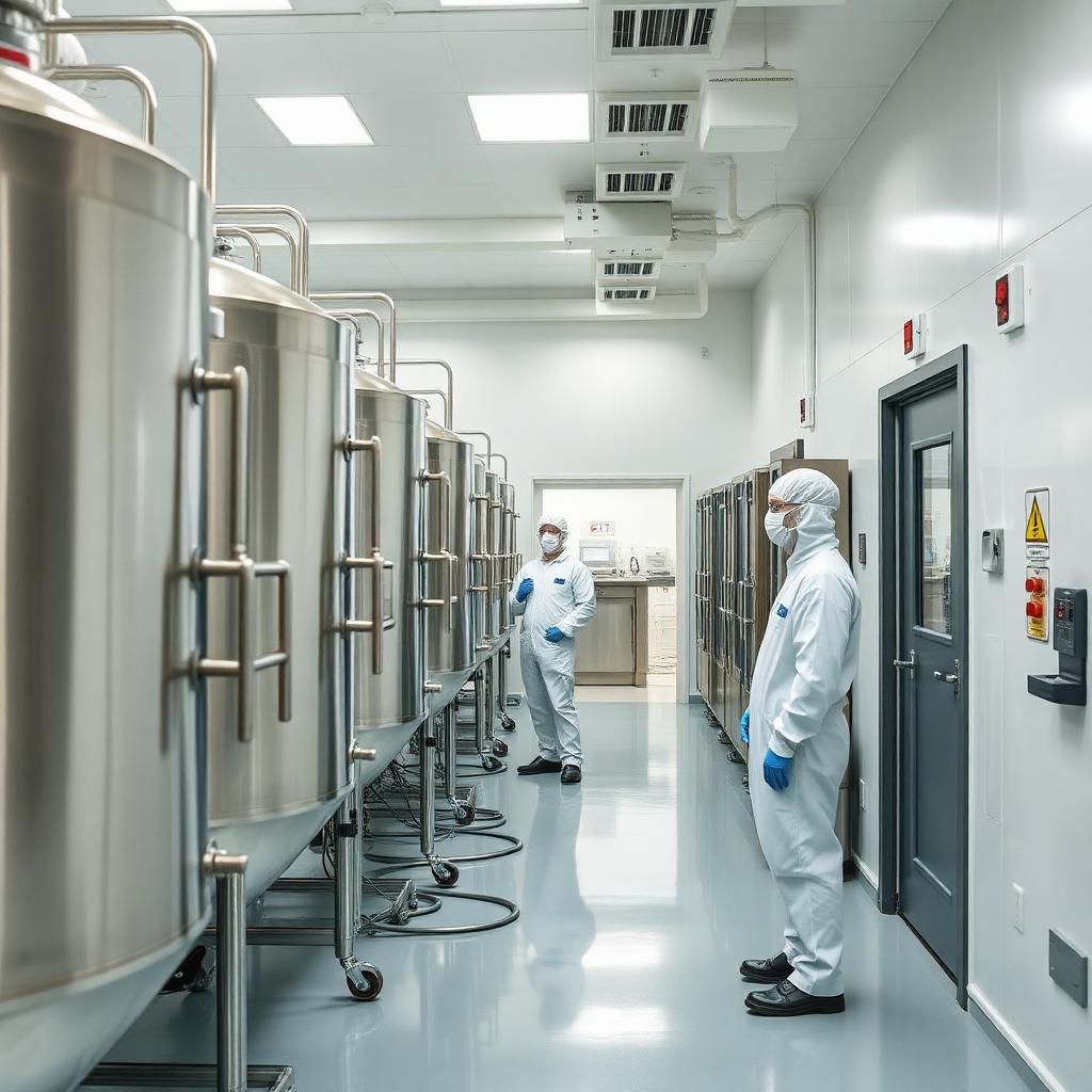 Brandwacht in de farmaceutische industrie